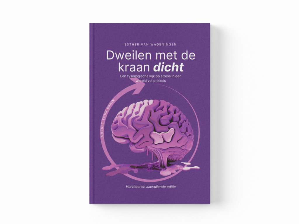 Cover van Dweilen met de kraan dicht van Esther van Wageningen